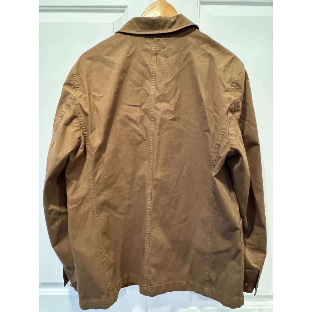 Wallace Barnes/J. Crew Brown Ripstop Chore Coat 41R NWT MSRP $328 Style: BC564